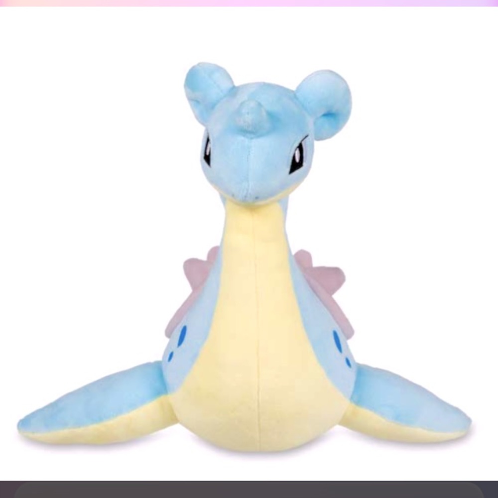 Pokémon 9” Lapras plush, NIB